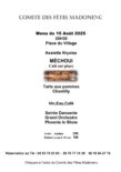 Fêtes de l’Assomption 2025