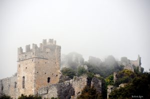 Ruines brume