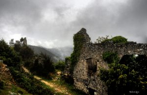 Ruines brume