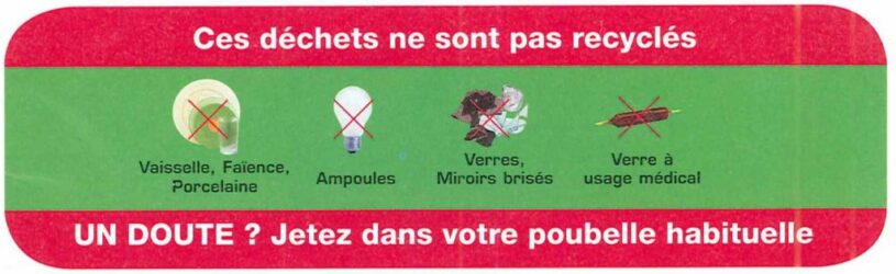 Déchets verres