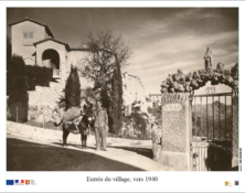 Entree village 1940