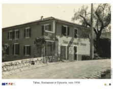 Tabac restaurant epicerie 1930