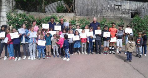 Remise des diplômes initiation aux premiers secours