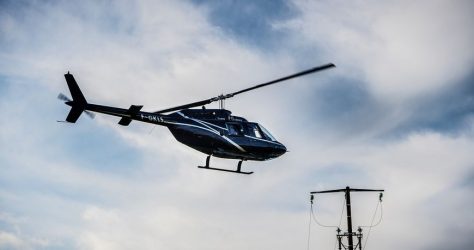 Diagnostic par hélicoptère des réseaux électriques