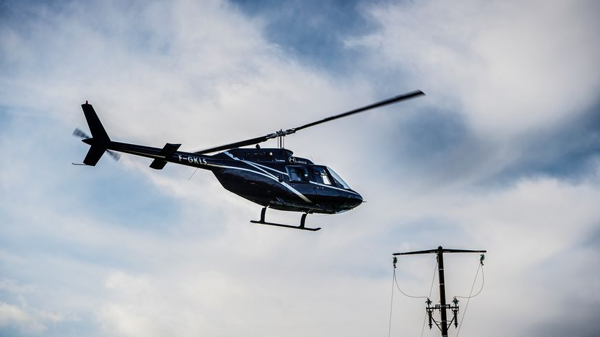 Diagnostic par hélicoptère des réseaux électriques