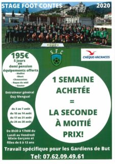 Stage de Foot Contes Stage de Foot Contes