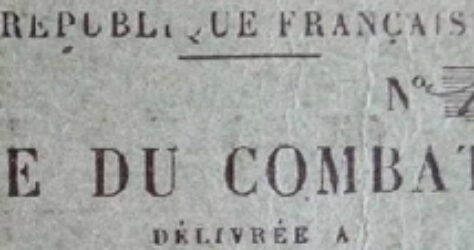 Attribution de la carte du combattant
