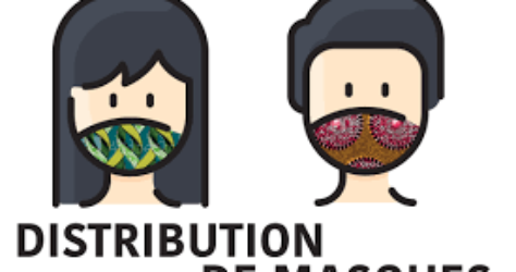 DISTRIBUTION DE MASQUES