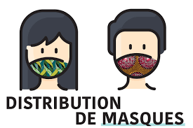 DISTRIBUTION DE MASQUES
