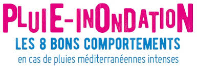 PLUIE – INONDATION LES BONS COMPORTEMENT