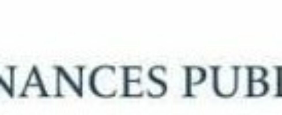 Finances Publiques
