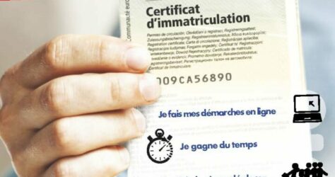 Démarche certificat d’immatriculation