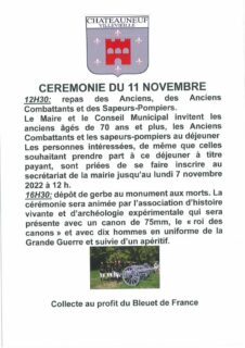 11 Novembre 2022