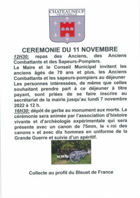 11 Novembre 2022 11 Novembre 2022