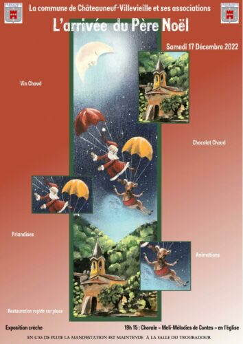 Pére Noel 2022 Affiche