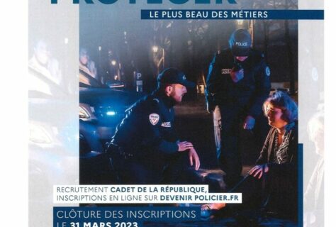 Recrutement Cadet de la République