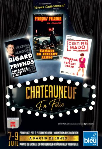 Affiche Vivons Chateauneuf