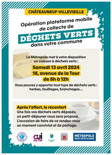 Collecte Deěchets Verts CHATEAUNEUF V A5 Hd Page 1